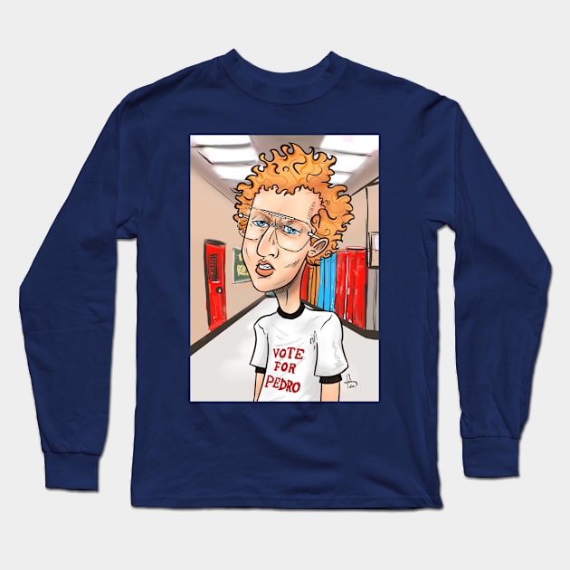 Napoleon Dynamite Long Sleeve T-Shirt by Eltricky